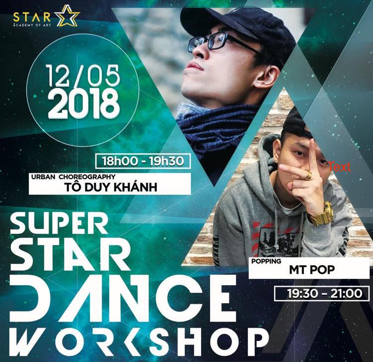 SUPER STAR DANCE WORKSHOP - 12/05/2018
