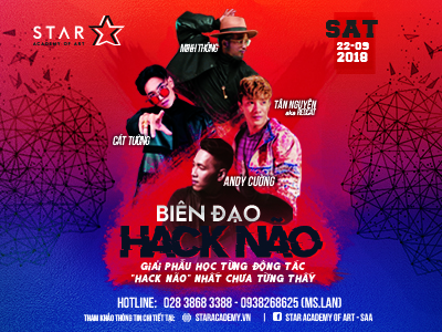 Super Star Dance Workshop " Biên Đạo Hack Não" 22/09/2018