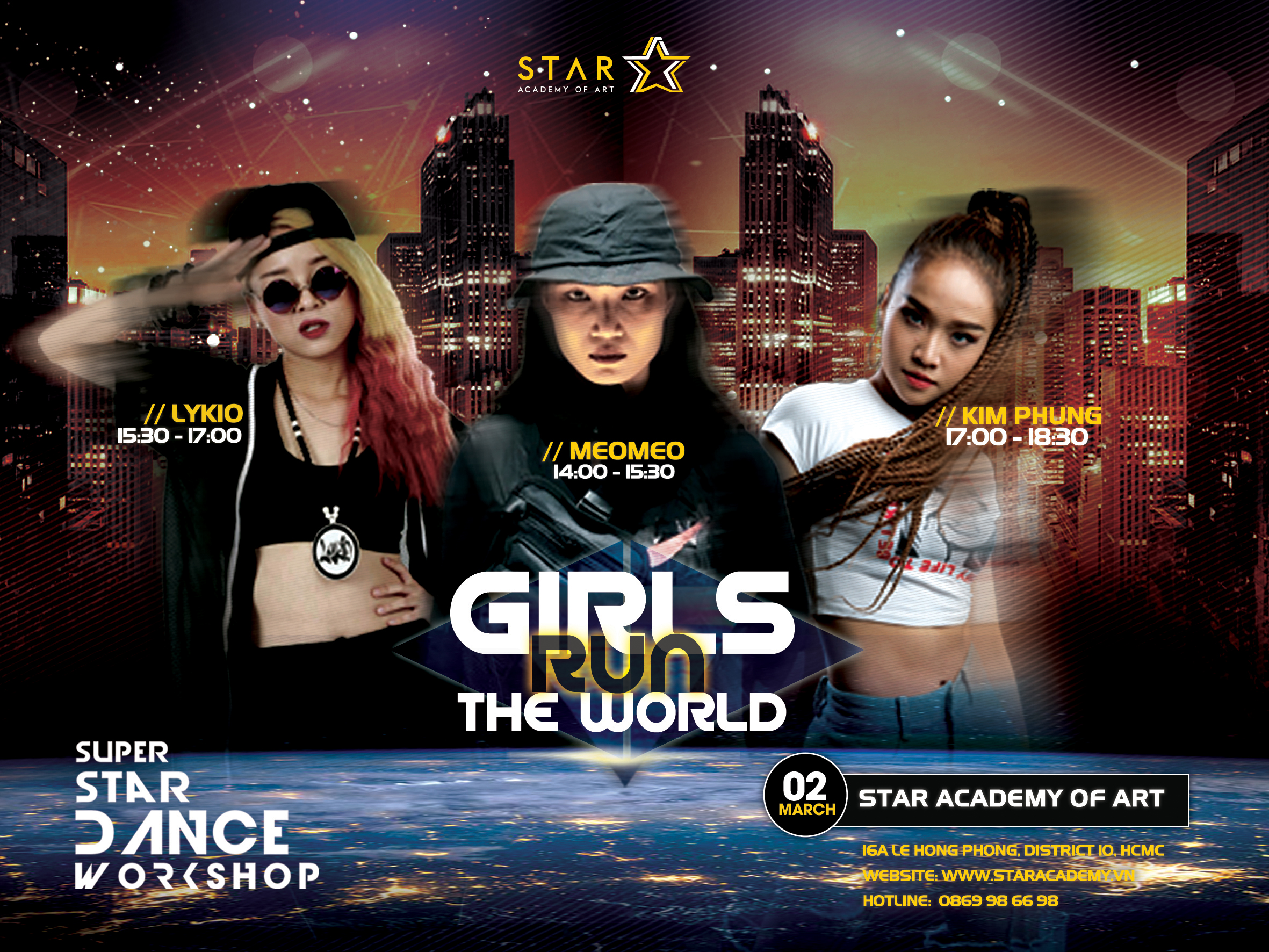 Super Star Dance Workshop - Girls Run The World 03/02/2019